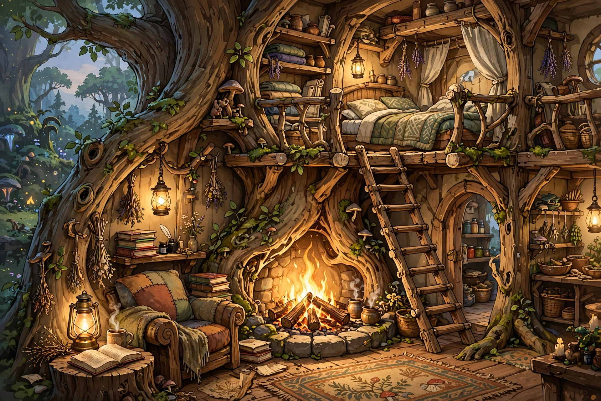 The Hearth concept art